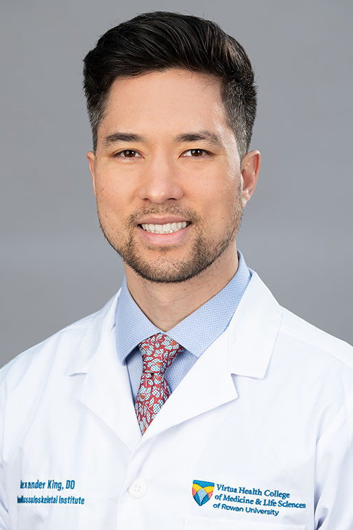 headshot of Dr. Alexander King